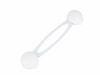 Nurgakaitsmed Amig CS505, valge, 2 tk