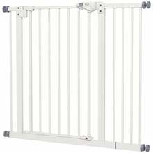 Lemmikloomade turvavärav PawHut, 74-80/87-94 cm, valge