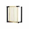 Trepi turvavärav Springos SG0012C, 75-110 cm, pruun/must