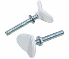 Y-kujulised kinnitusklambrid turvaväravatele Safety 1st Auto Close, 2 tk, 24840100, valge