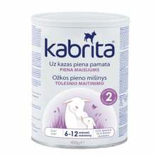 Jätkupiimasegu kitsepiimast Kabrita 2, alates 6. kuust, 400 g