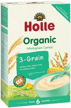 Gluteenivaba kolmeteraviljapuder imikutele Holle, alates 6. elukuust, 250 g