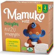 Mahe kaerapuder imikutele Mamuko, alates 4. elukuust, 240 g