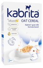 Kaerahelbepuder kitsepiimaga Kabrita, alates 5 kuud, 180 g