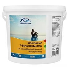 Kiirelt lahustuvad klooritabletid Chemoform AG Chemoclor T, 5 kg