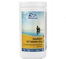 Aktiivhapniku tabletid Chemoform Aquablanc 20 g, 1 kg