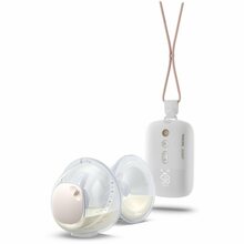 Topeltelektriline rinnapump Philips Avent Hands-Free, valge SCF532/11