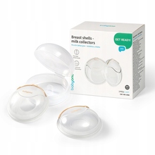 Silikoonist rinnapiimakoguja BabyOno 2in1, 2 tk