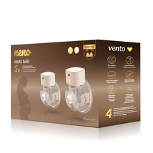 Juhtmevaba elektrooniline rinnapump Neno Vento Twin, NEN-MAM-LK023