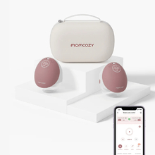 Kaasaskantav topelt rinnapump Momcozy M9, roosa