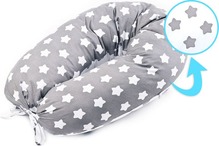 Imetamispadi Sensillo Maternity Croll XL, 180 cm, hall tähed