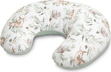 Imetamispadi Sensillo NURSING PILLOW WAFFLE DEERS MINT, mütiroheline/hirv