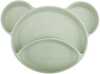 Silikoonist taldrik Canpol Babies Bear 51/401, 6+ kuud, roheline