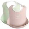 Pudipõll Babybjorn Soft, termoplastiline elastomeer (TPE), 4 kuud, roheline/roosa