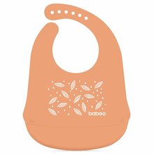Silikoonist pudipõll Baboo Peachy Keen, 4+ kuud, oranž