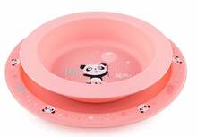Nõudekomplekt Canpol Babies Exotic Animals 56/523, 2 tk, hall