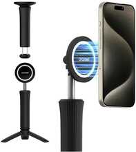 Selfipulk Araree Magfie Pod Lite, statiiviga, MagSafe, must
