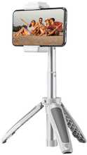 Lauastatiiv K&F Concept MS02, 13.4-34 cm, Bluetooth, valge