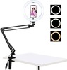 Lauastatiiv Puluz PKT3090B, 26 cm LED rõngas