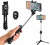 Selfipulk RoGer Selfie Stick + Tripod, Bluetooth kaugjuhtimispuldiga
