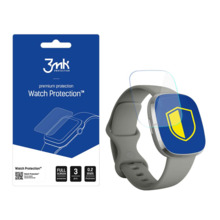 Ekraanikaitseklaas 3MK Glass, Fitbit Sense, läbipaistev