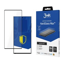 Ekraanikaitseklaas 3MK HardGlass Max, Samsung S918, S23 Ultra 5G, must