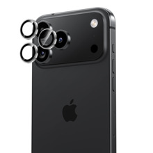 Kaamera objektiivikaitse Benks Glass Warrior Metal Lens Protector, Apple iPhone 17 Pro/17 Pro Max, must, 3 tk