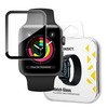 Hübriidkaitseklaas Wozinsky Watch Glass, Apple Watch 38mm, must