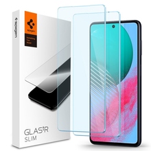 Karastatud klaas Spigen GLAS.TR SLIM, Samsung Galaxy M54 5G, 2tk, läbipaistev