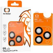 Kaamera kaitseklaas Tel Protect Titanium Lens 99 proc. AR, Apple iPhone 17 Air, must, 1 tk
