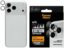 Kaamera objektiivi kaitse PanzerGlass Hoops, Apple iPhone 18 Pro/Pro Max, läbipaistev