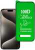 Kaitseklaas Hard Ceramic, Apple iPhone 15 Pro Max, must, Topt