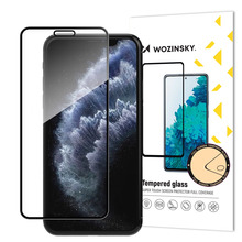 Kaitseklaas Wozinsky Full Glue, Apple iPhone 11 Pro / XS / X, must