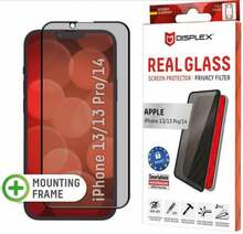 Ekraanikaitseklaas Displex Real 3D Privacy Glass, iPhone 13/13 Pro/14