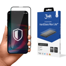 Kaitseklaas 3MK HardGlass Max Lite, Apple iPhone 13/14, 9H