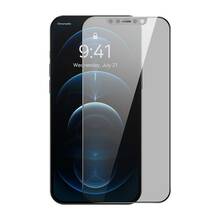 Karastatud kaitseklaas Baseus Privacy Glass, iPhone 12 Pro Max, 0.3 mm