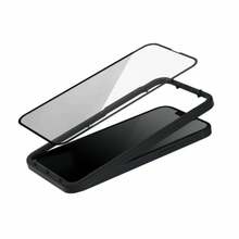 Kaitseklaas Fusion Accessories Edge 5D, iPhone 12 Pro Max, must