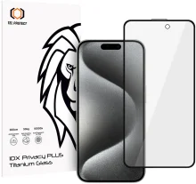 Karastatud klaas Tel Protect 10X Privacy Plus Titanium, Apple iPhone 16 Pro/17