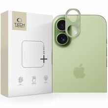 Kaamera kaitseklaas Tech-Protect Camalloy Fit+, iPhone 17, roheline