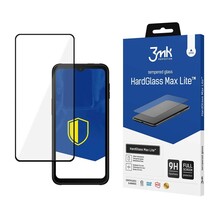 Ekraanikaitseklaas 3MK Hard Glass, Samsung G556 Xcover7, must