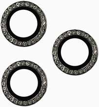 Kaamera kaitseklaas HARD DIAMOND, Topt, Apple iPhone 15 Pro/15 Pro Max, must, 3 tk