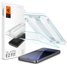 Kaitseklaas Spigen Glas.tR EZ Fit, Samsung Galaxy S24 FE, 2 tk, Clear