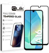 Telefoni kaitseklaas Quik Full Cover, Samsung Galaxy A16, 6.7, 9H