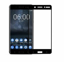 Ekraanikaitseklaas Tellur Tempered Glass Full Cover, Nokia 6, must