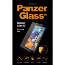 Ekraanikaitseklaas PanzerGlass, Samsung Galaxy A21, Black, Case Friendly
