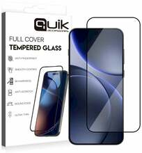 Telefoni kaitseklaas Quik Full Cover Tempered Glass, Oppo Find X9, 6.59, 9H