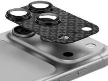 Kaamera kaitseklaas Benks Tempered glass Armor Warrior Lens BF70, Apple iPhone 17 Pro Max, ArmorGrid, must (camera island)