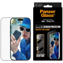 Karastatud klaas PanzerGlass Ultra-Wide Fit Fastfit, iPhone 17 Pro