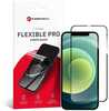 Ekraanikaitseklaas Forcell Flexible Nano Glass 5D, iPhone 12/12 Pro, must