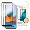 Kaitseklaas Wozinsky Full Glue, Xiaomi Redmi Note 12 Pro+/Note 12 Pro/Note 12 5G/Note 10 Pro, must, 2 tk
